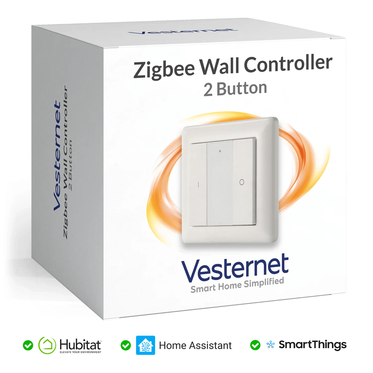 Zigbee Wall Controller 2 Button