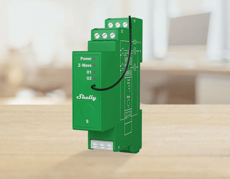 Z‑Wave Shelly Wave Pro Dimmer 2PM - Vesternet