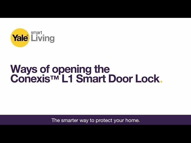 Yale Conexis L1 Smart Door Lock - Polished Chrome Migration_Door Locks Yale 