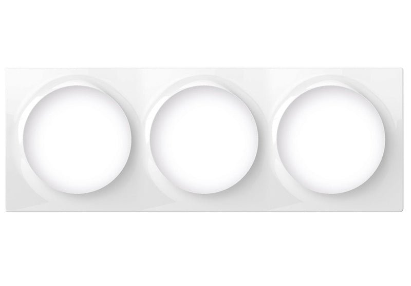 Walli Line Triple Cover Plate