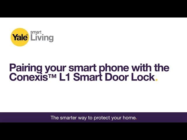 Yale Conexis L1 Smart Door Lock - Polished Chrome Migration_Door Locks Yale 