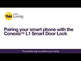 Yale Conexis L1 Smart Door Lock - Polished Chrome Migration_Door Locks Yale 