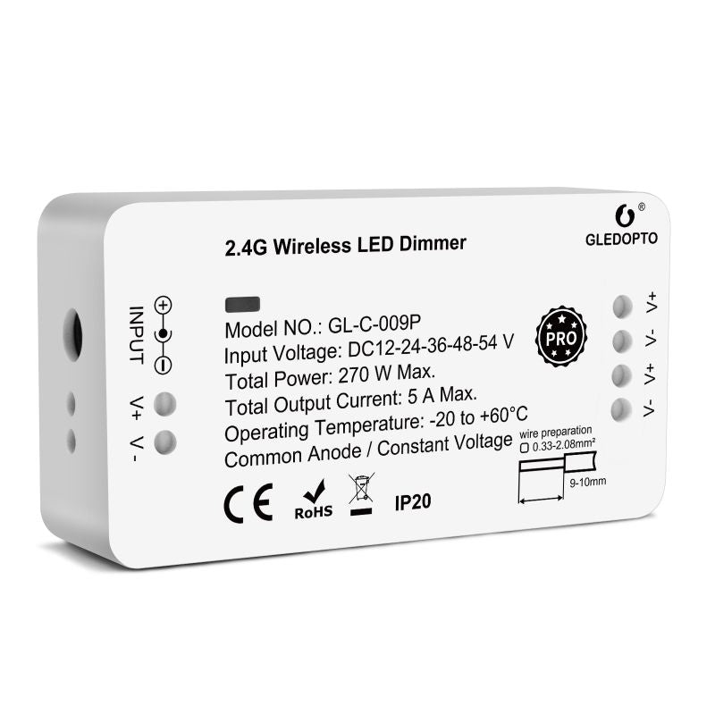 Zigbee Controller For One Color LED Strip