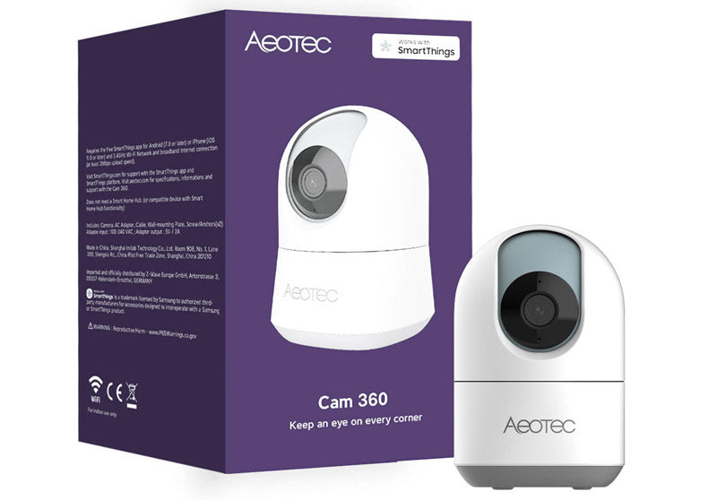 Aeotec SmartThings CAM 360 – Vesternet