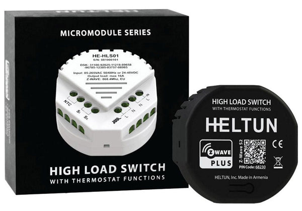 Heltun - Thermostat pour chauffage électrique Z-Wave+ 700