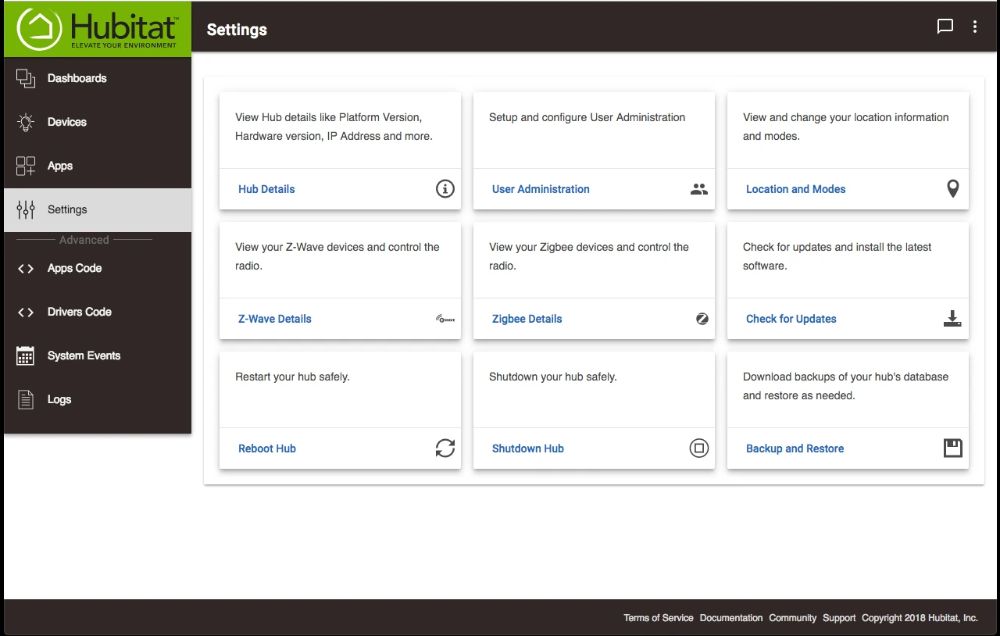 Hubitat Elevation Model C - 7 Hub (UK version) - HUBITAT-UK - Vesternet