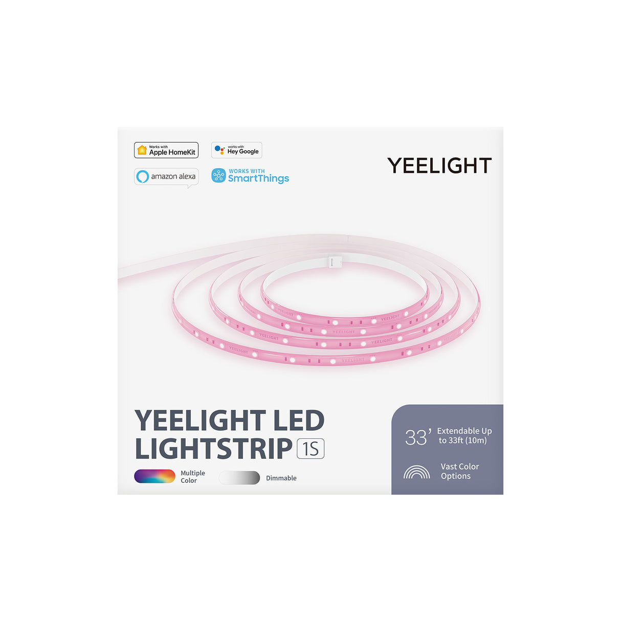 Bande lumineuse à LED Yeelight 1S Wi-Fi