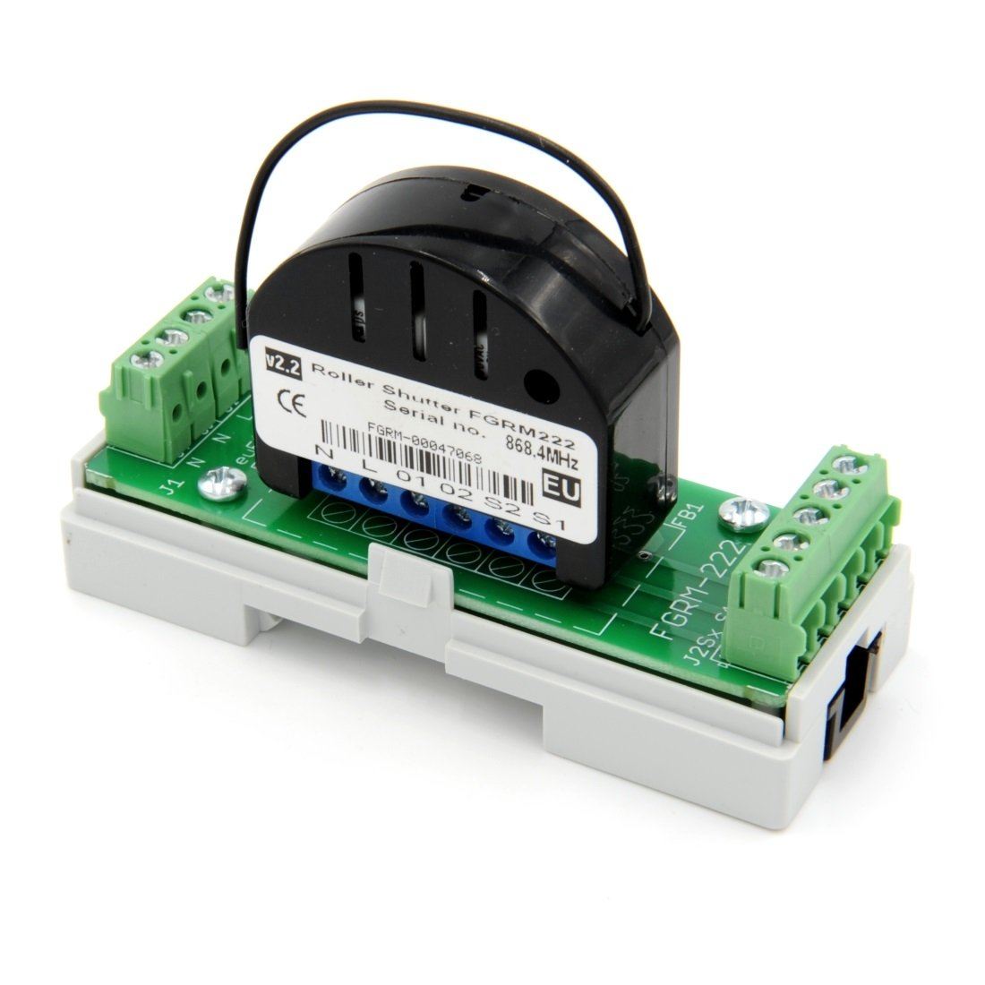 Eutonomy euFIX Adapter DIN for Fibaro Roller Shutter 3 (with Push-Buttons) Migration_Modules Eutonomy 