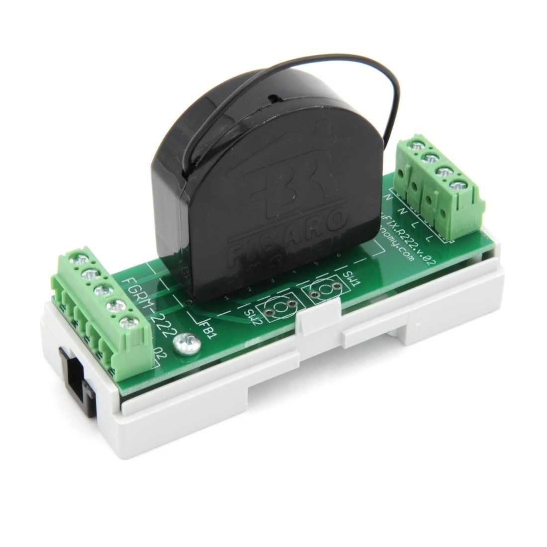 Eutonomy euFIX Adapter DIN for Fibaro Roller Shutter 3 - R223NP - Vesternet