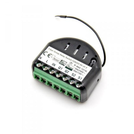 Z - Wave Fibaro Relay Insert 2 * 1.5 KW - FIBEFGS-222 - Vesternet