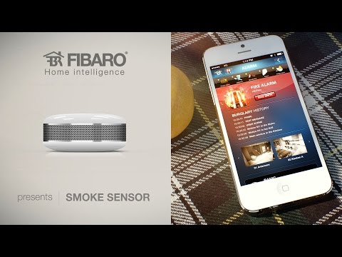 Z-Wave Fibaro Smoke Sensor
