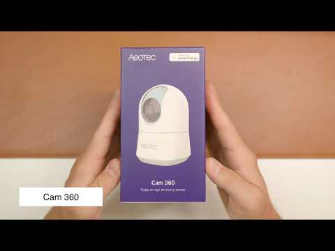 Aeotec smartthings cam 360