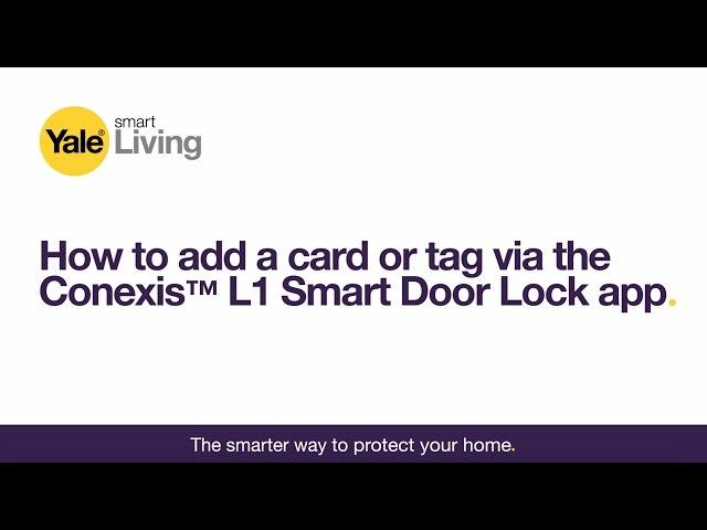 Yale Conexis L1 Smart Door Lock - Polished Chrome Migration_Door Locks Yale 