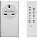 LightwaveRF Remote Control Dimmable Socket Kit - 2 pack - JSJSLW301BLK - Vesternet