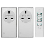 LightwaveRF Remote Control Dimmable Socket Kit - 2 pack - JSJSLW301WH - Vesternet