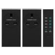 LightwaveRF Remote Control Dimmable Socket Kit - 2 pack - JSJSLW301BLK - Vesternet