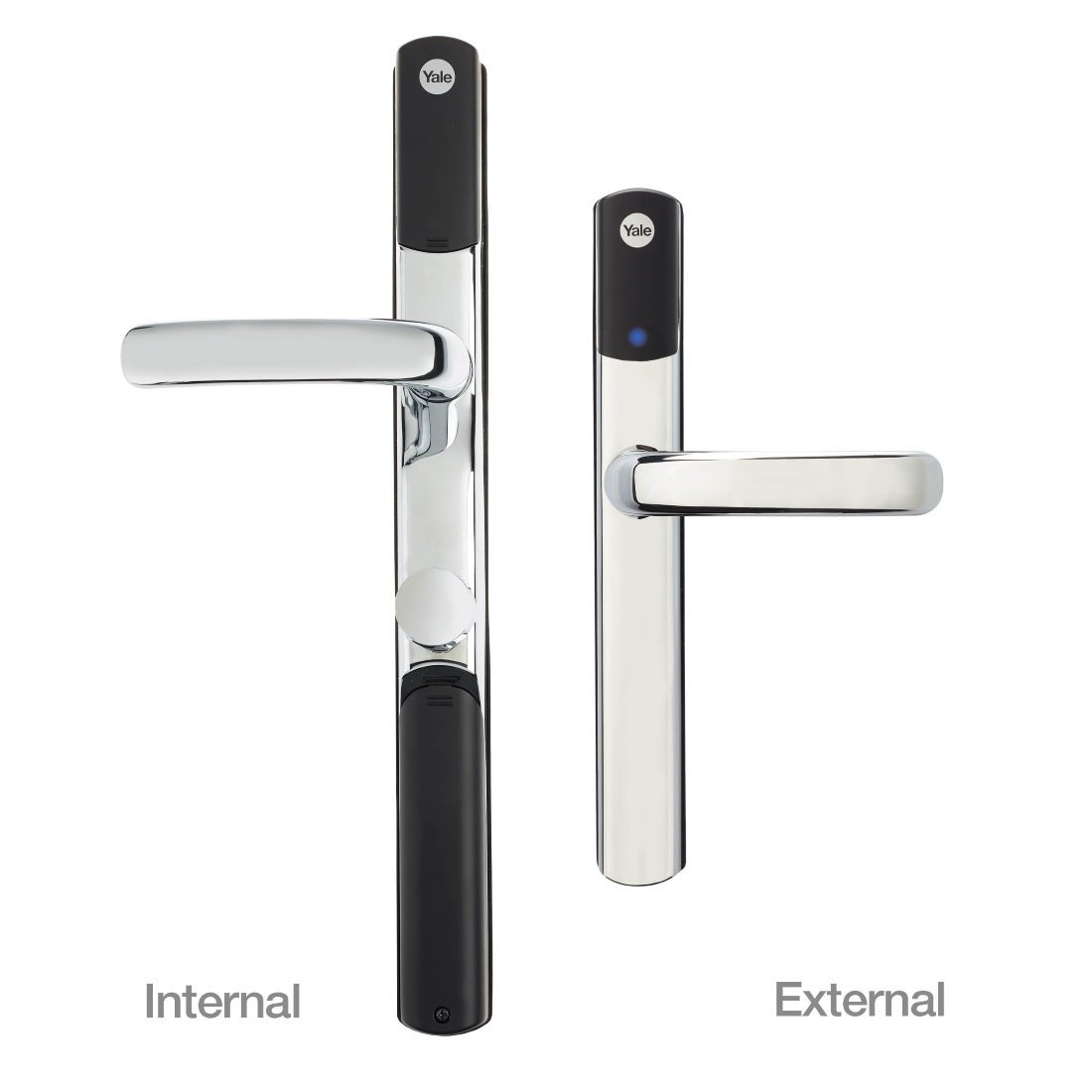 Yale Conexis L1 Smart Door Lock - Polished Chrome Migration_Door Locks Yale 