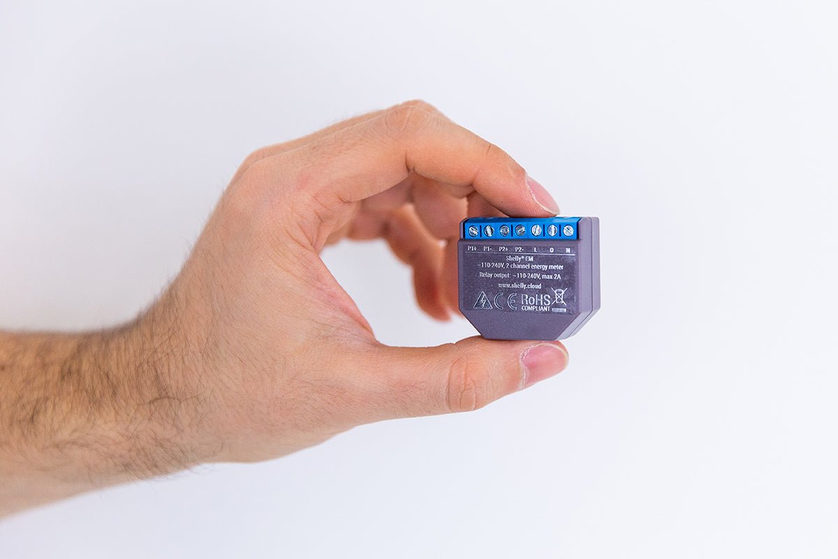 Shelly EM + 50A Clamp - ALRLSHELLYEM50A - Vesternet