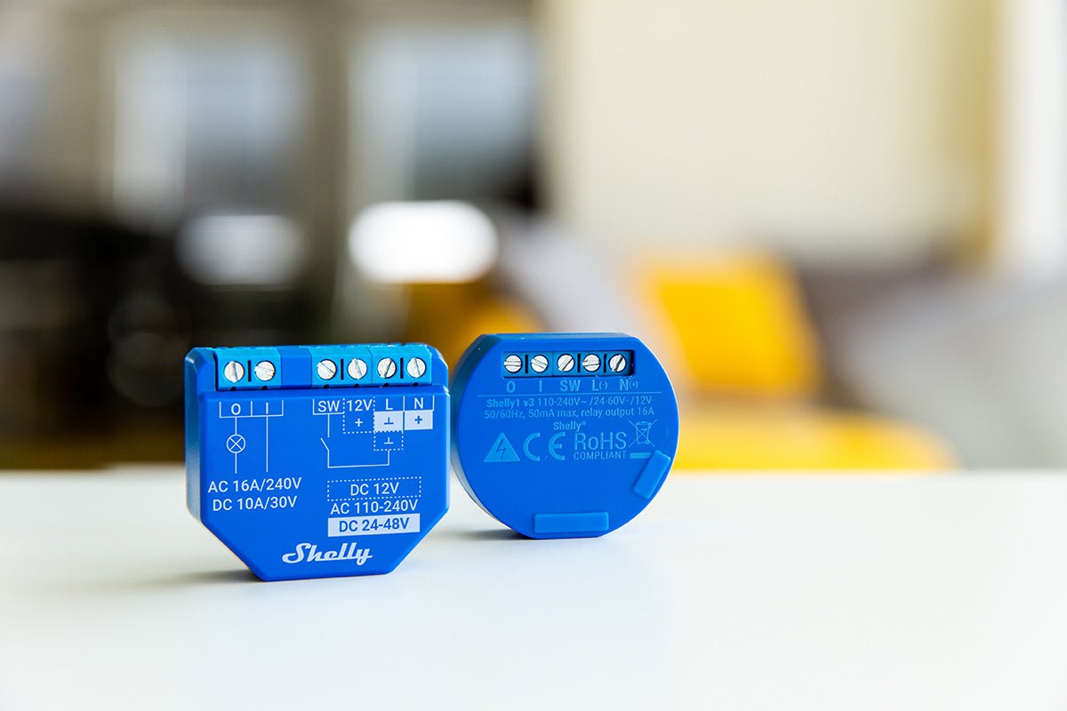 Shelly Plus 1 - ALRLSHELLY1PLUS - Vesternet