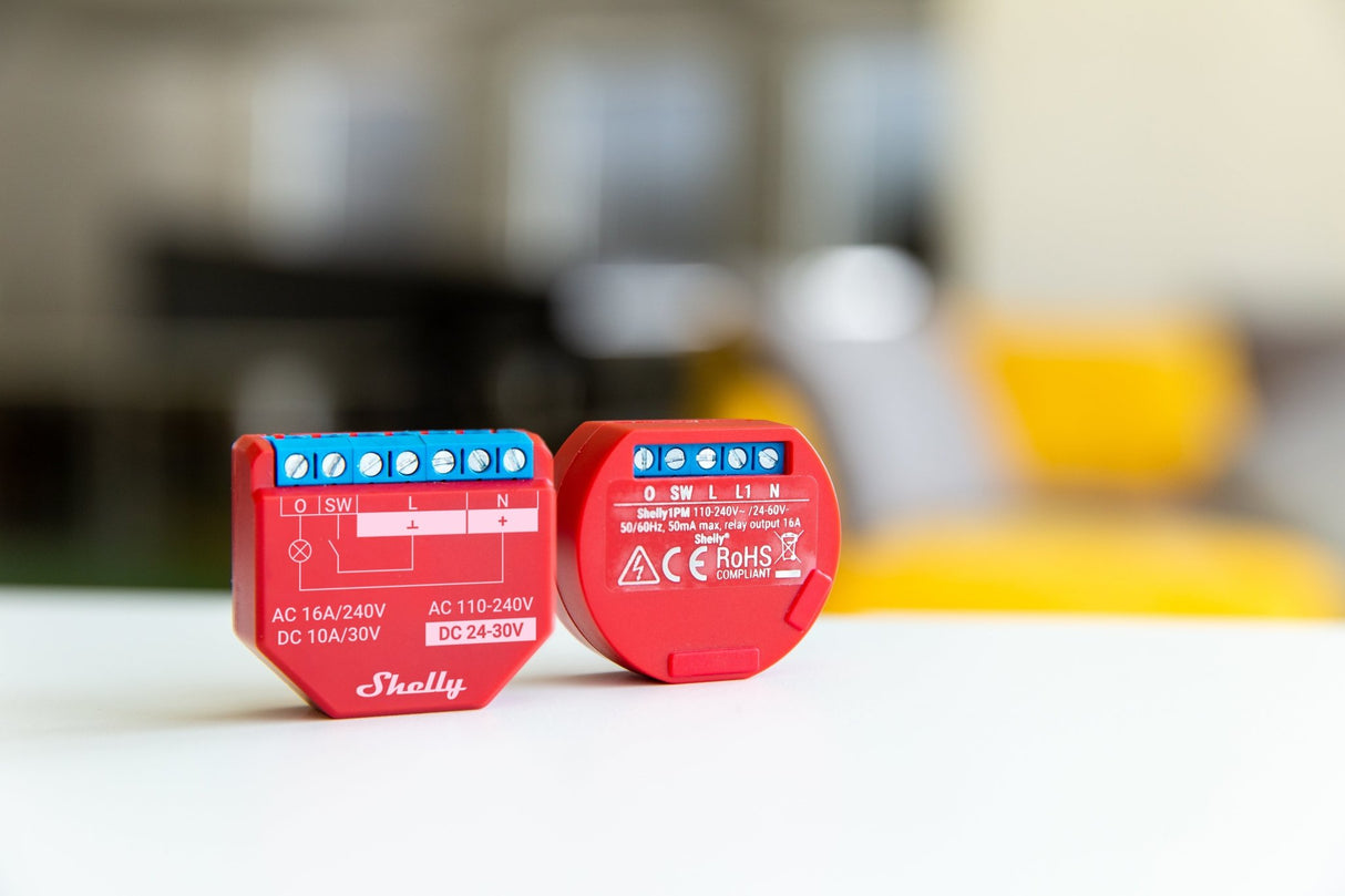 Shelly Plus 1PM - ALRLSHELL1PMPLUS - Vesternet