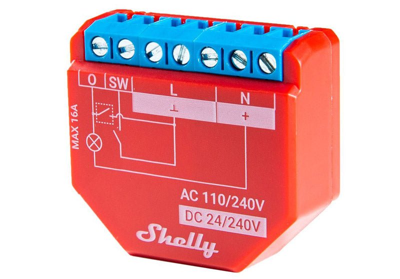 Shelly Plus 1PM - ALRLSHELL1PMPLUS - Vesternet