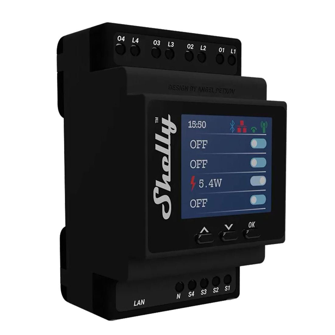 Shelly Pro 4PM - ALRLSHELLY4PROPM - Vesternet
