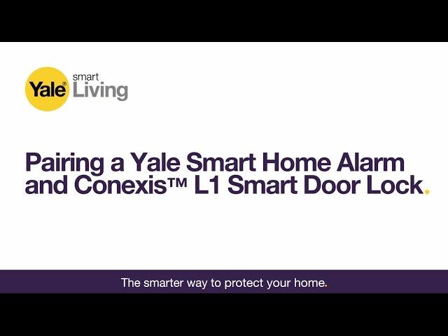 Yale Conexis L1 Smart Door Lock - Polished Chrome Migration_Door Locks Yale 