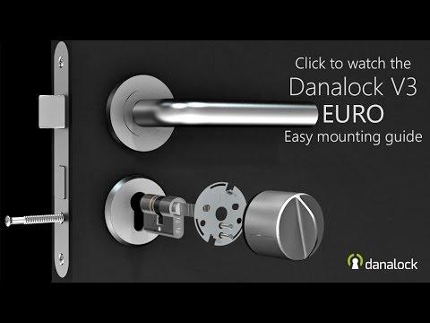Z - Wave and Bluetooth Poly - Control Danalock V3 - POLELOCKV3 - Vesternet