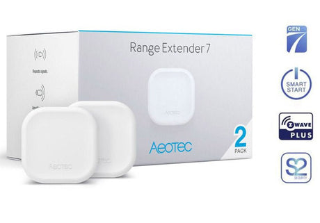 Z - Wave Plus Aeotec Range Extender 7 - EU (Double Pack) - AEOEZW189_PCS2 - Vesternet