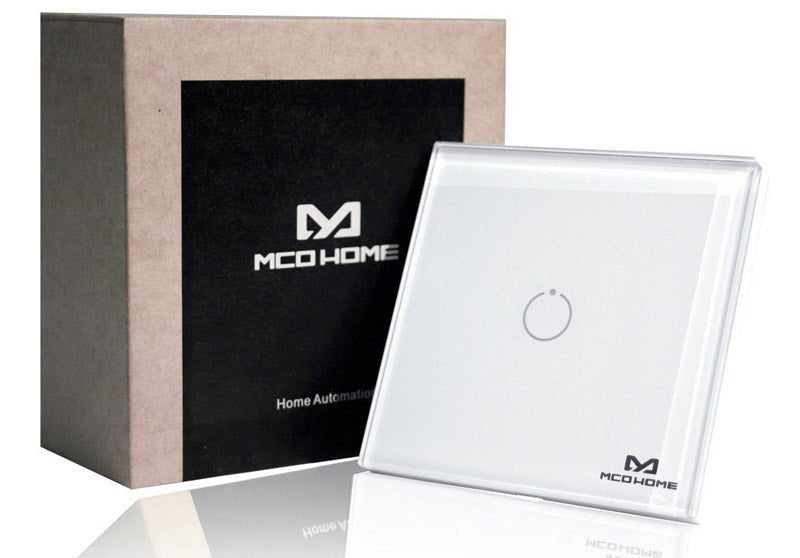 Z - Wave Plus MCO Touch Panel Switch - One Load - MCOETPS411 - Vesternet