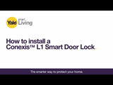 Yale Conexis L1 Smart Door Lock - Polished Chrome Migration_Door Locks Yale 