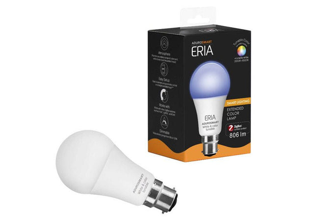 Zigbee Aduro B22 Bulb - Tunable Colour - 15359999 - Vesternet