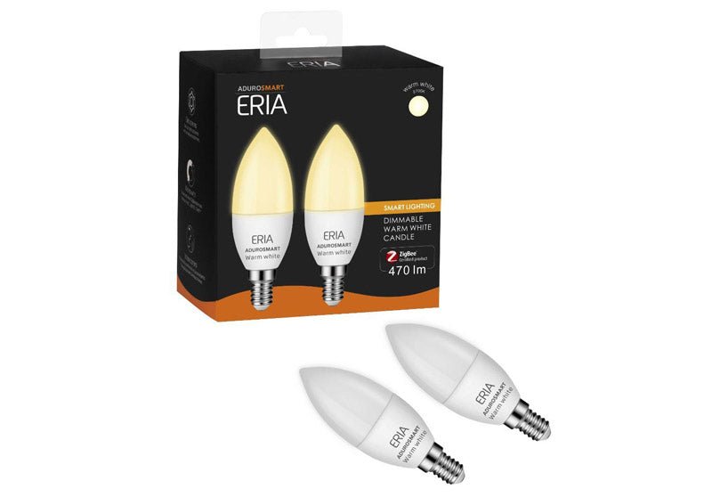 Zigbee Aduro E14 Candle 2 - pack - Warm White - 15363030 - Vesternet